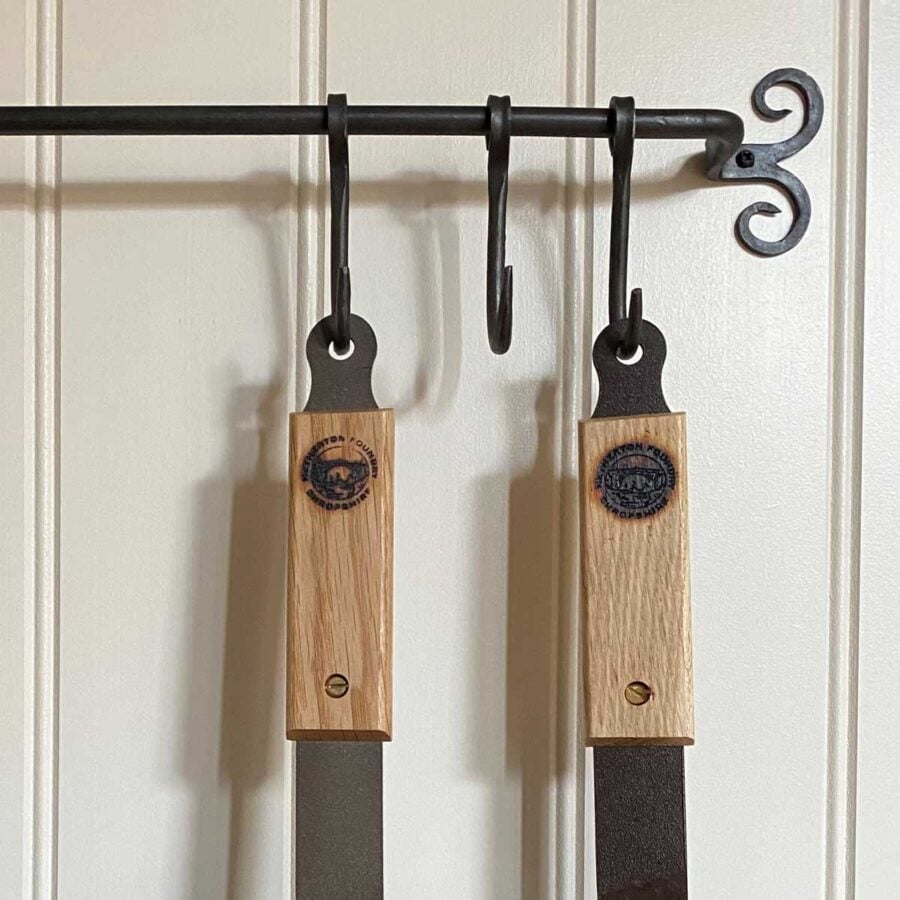 hand forged pan hanger