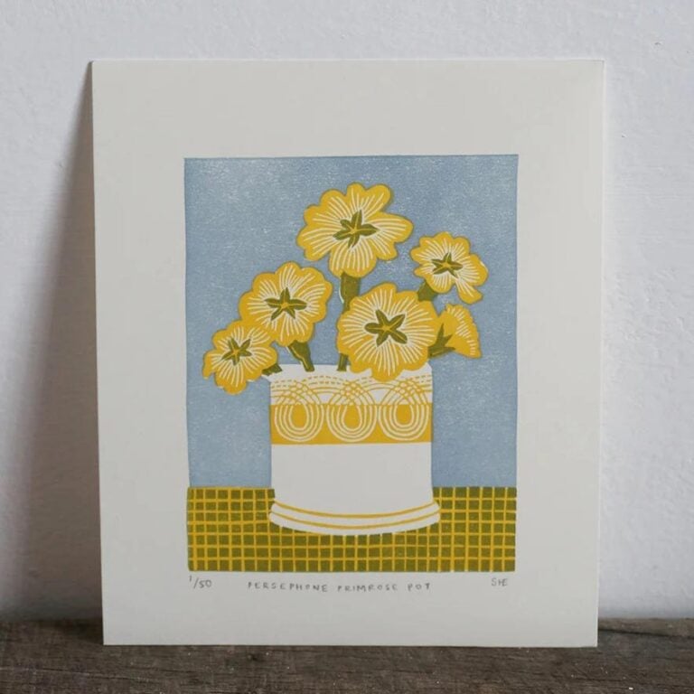 Persephone Primrose Pot by Sophie Elm - Yellow - Image 3