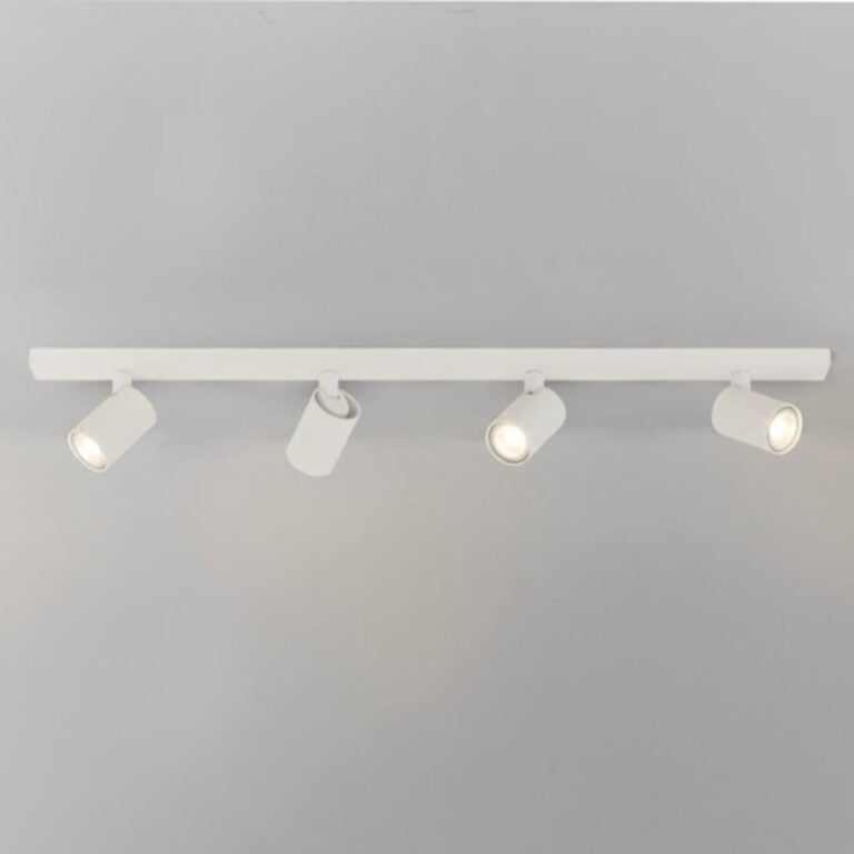 White Spotlight Quadruple Bar