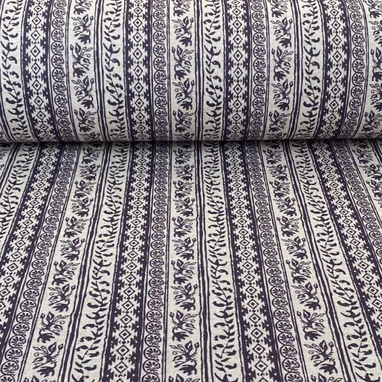Ribbon Stripe - Aubergine - Image 3