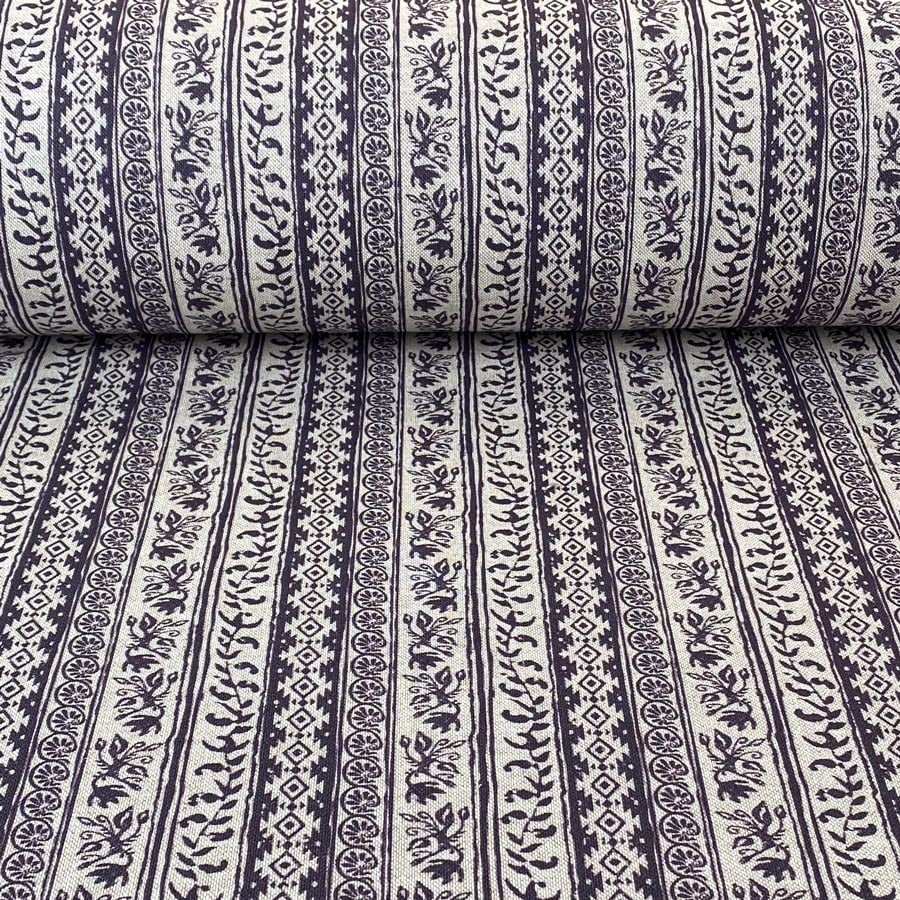 Ribbon Stripe - Aubergine