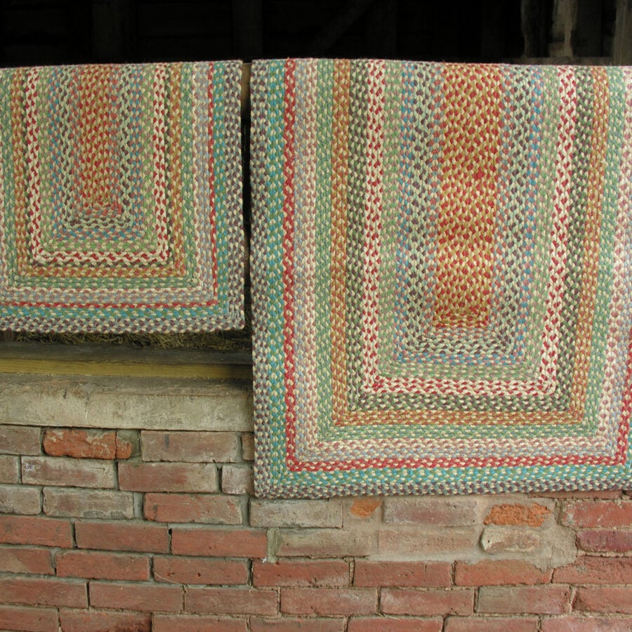 Braided Organic Jute Rug Carnival