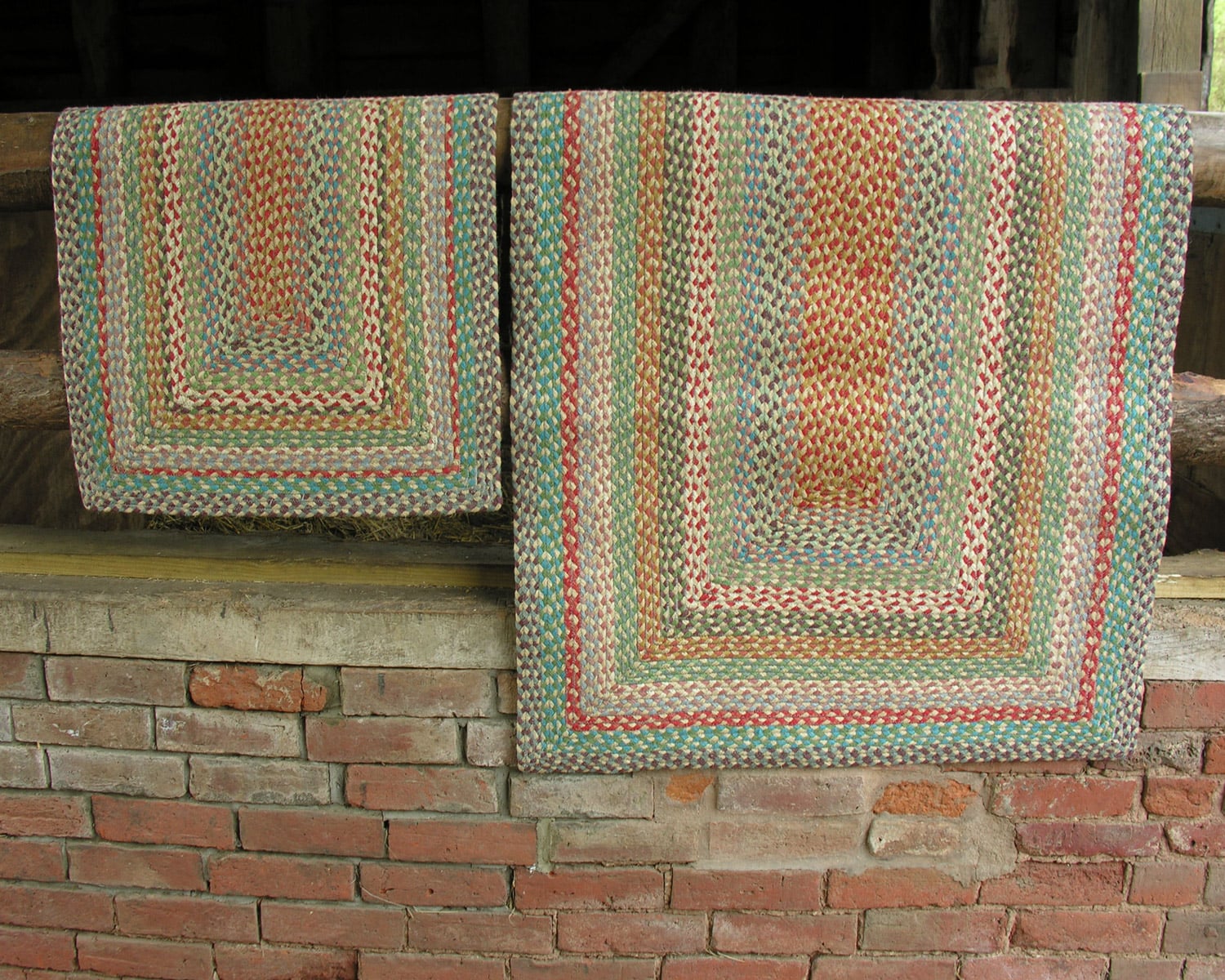 Braided Organic Jute Rug Carnival - Image 5