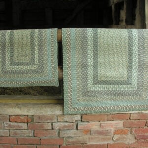 Braided Organic Jute Rug Seaspray - Image 5