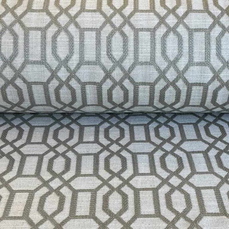 Upholstery Fabric Lattice - Pale Sage - Image 5