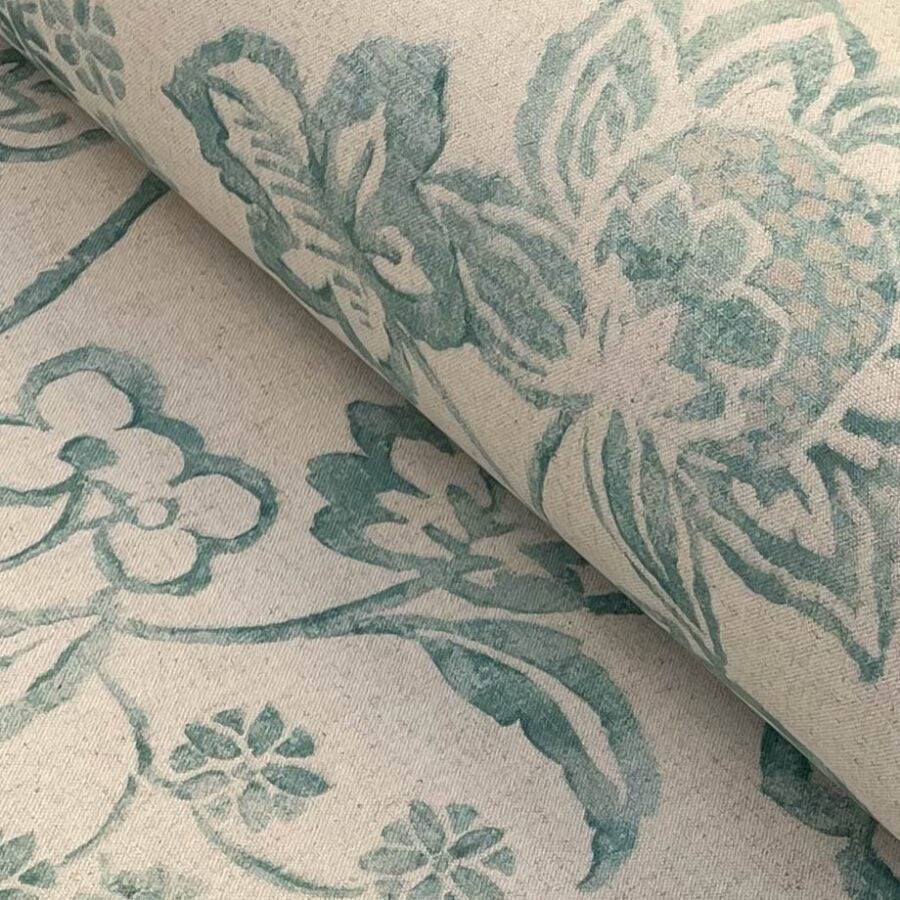 Extra Wide fabric green tree of life