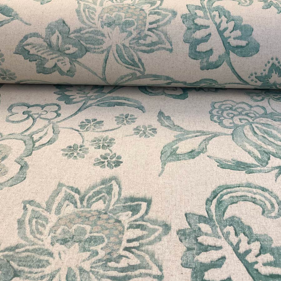 Extra Wide Shalkar - Seagreen on Natural