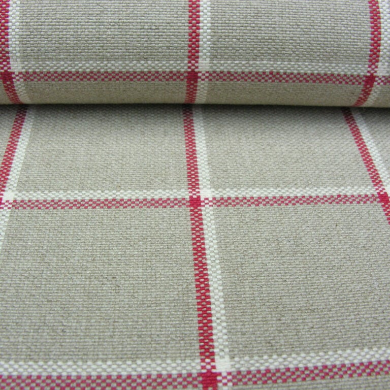 Skye Check - Peony - Image 3