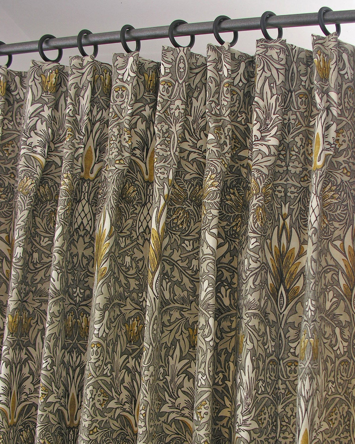 William Morris Snakeshead - Pewter and Gold - Image 4