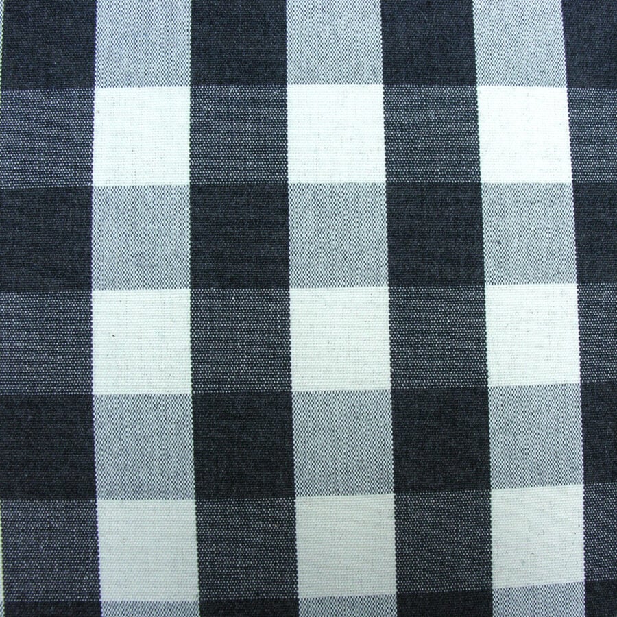 Check Large - Black