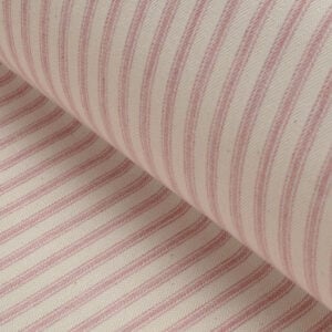 Pink Ticking Fabric