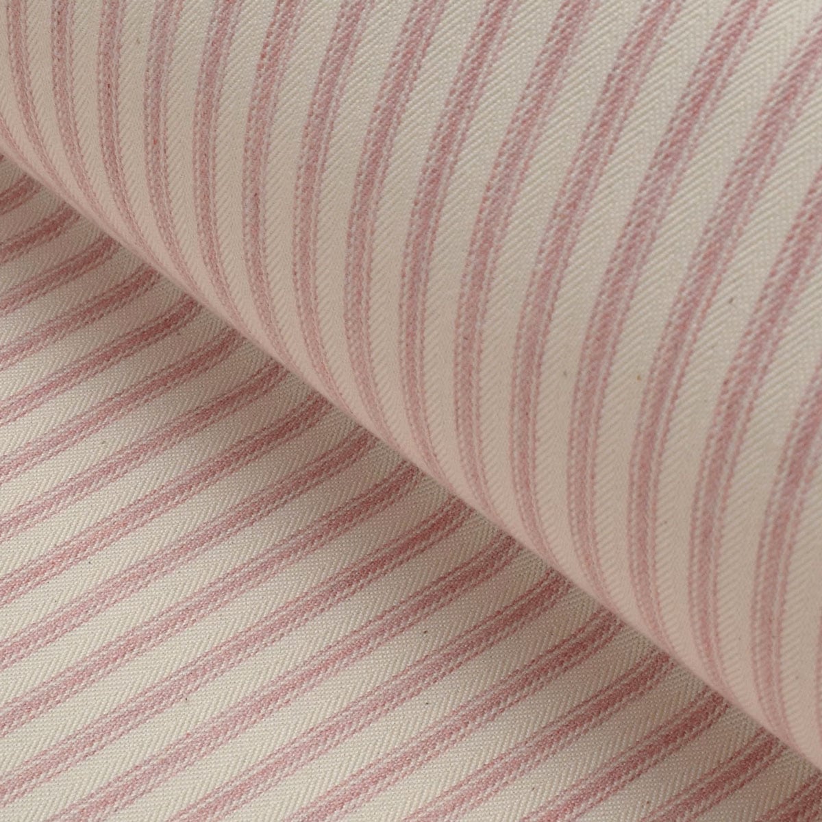 Pink Ticking Fabric