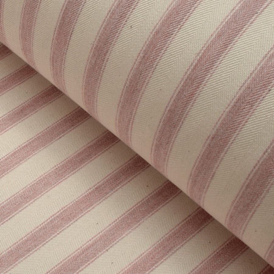 Pink Ticking Material for curtains