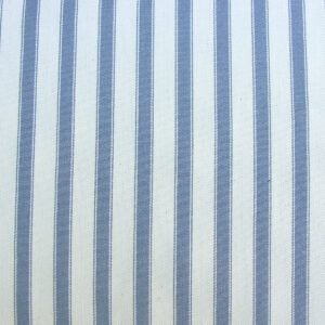Ticking Fabric Large - Airforce Blue - Image 2