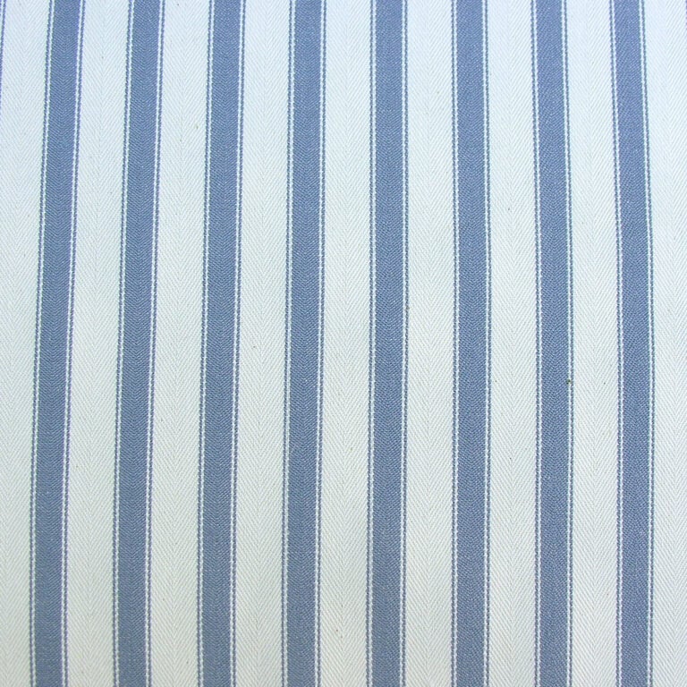 Ticking Fabric Large - Airforce Blue - Image 2