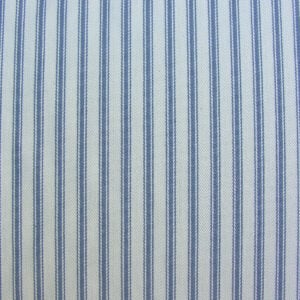 Ticking Fabric - Airforce Blue - Image 2