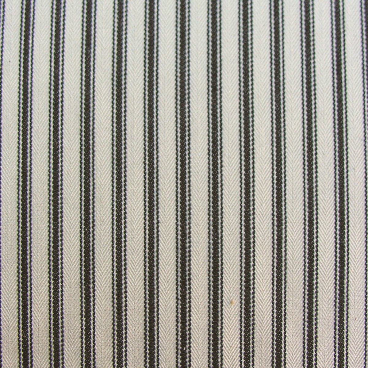 Ticking Fabric - Black - Image 2
