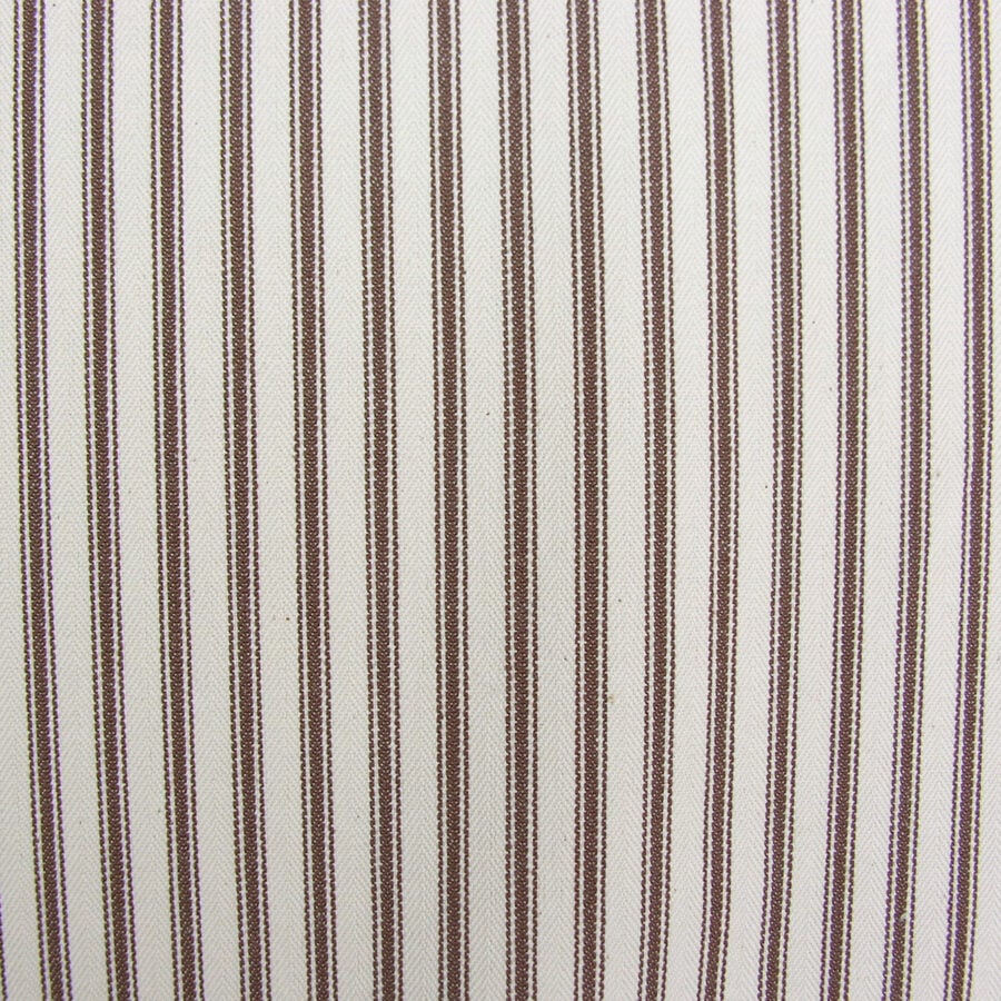 Brown Ticking Material