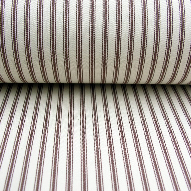 Brown Striped fabric for curtains