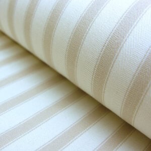 Ticking Fabric Large - Cream