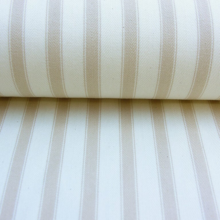 Ticking Fabric Large - Cream - Image 3