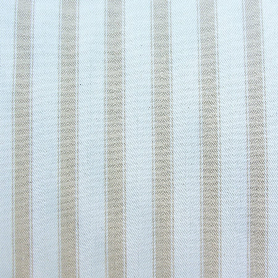 Ticking Fabric Large - Cream