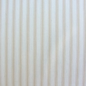 Ticking Fabric - Cream - Image 2