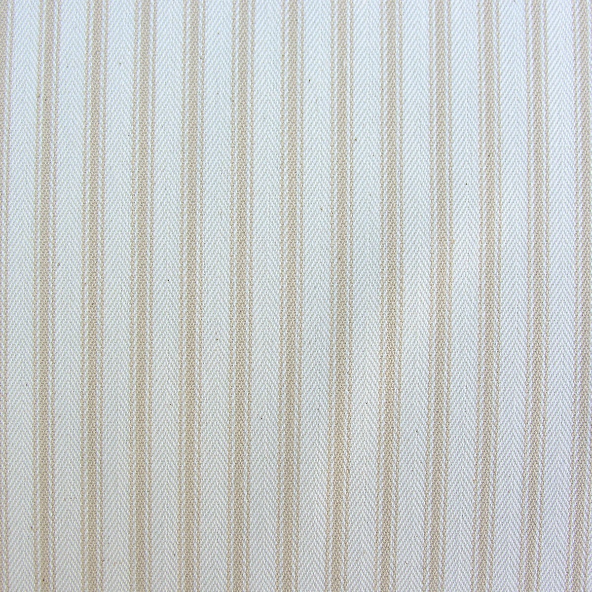 Ticking Fabric - Cream - Image 2