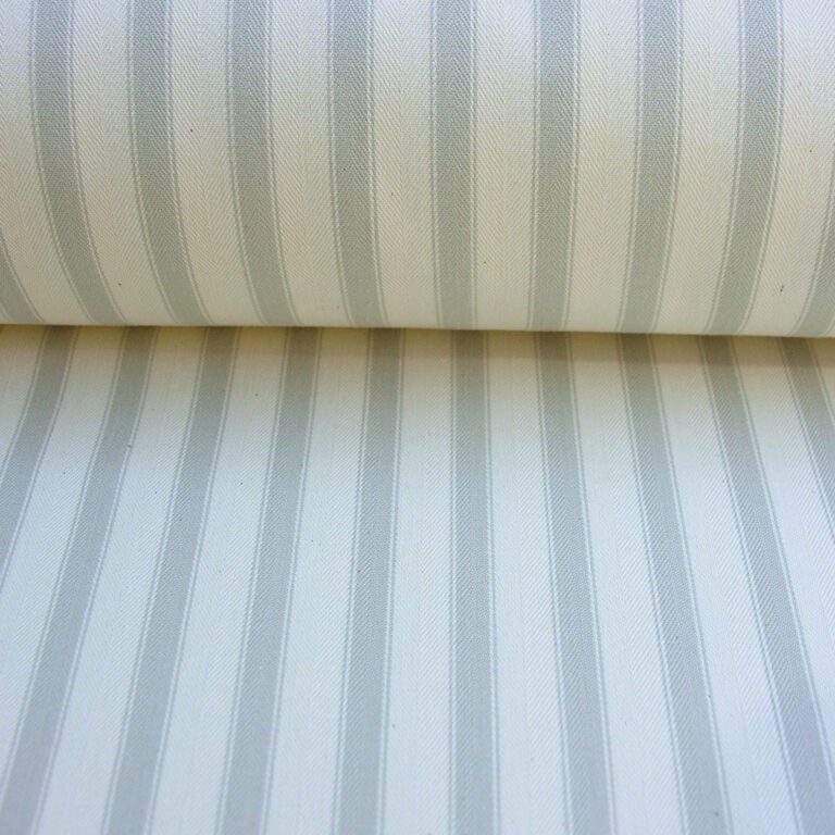 Ticking Fabric Large - Dove - Image 3
