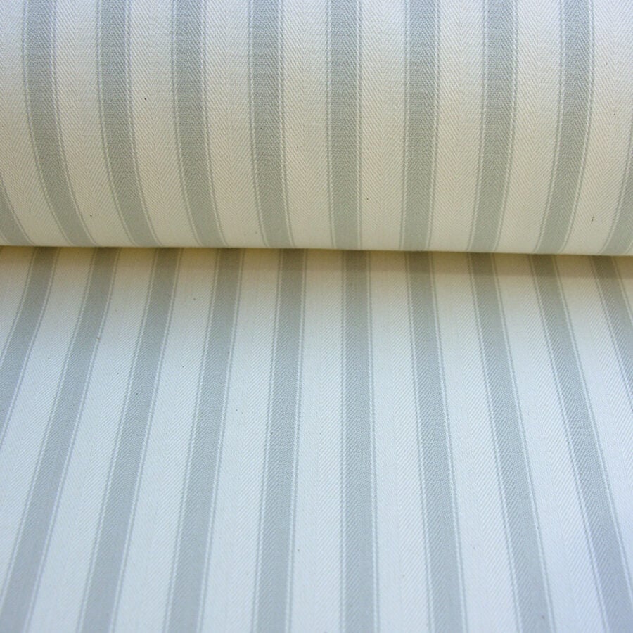 Ticking Fabric Large - Dove