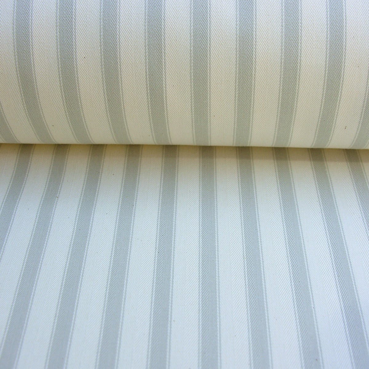 Ticking Fabric Large - Dove - Image 3
