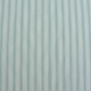 Ticking Fabric - Duck Egg - Image 2