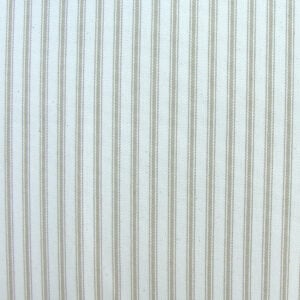 Ticking Fabric - Flax - Image 2
