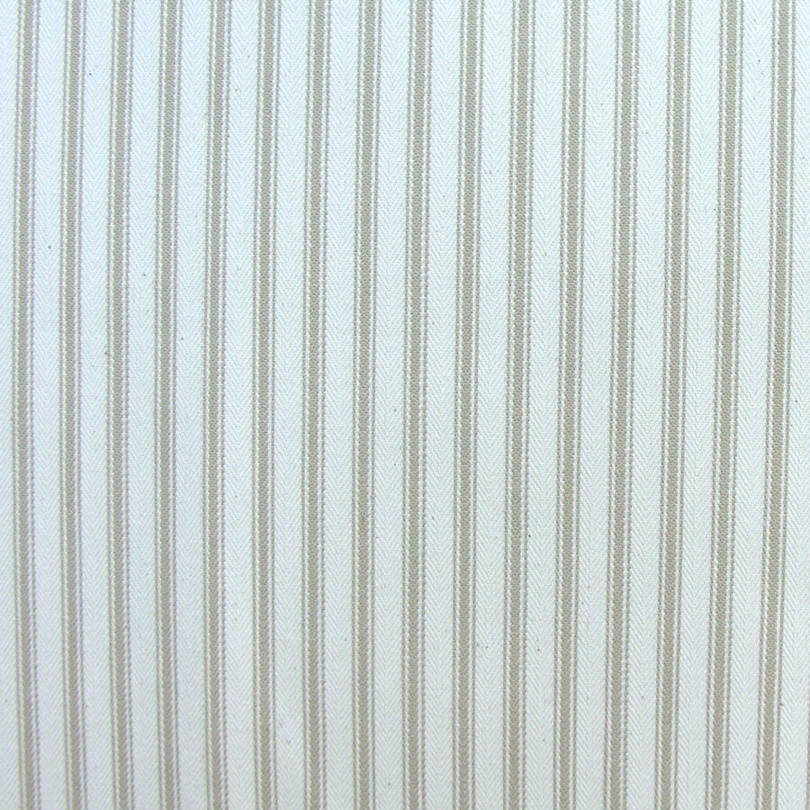 Ticking Fabric - Flax