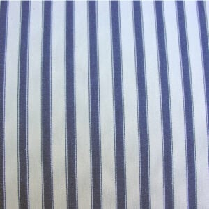Navy Ticking fabric for upholstery