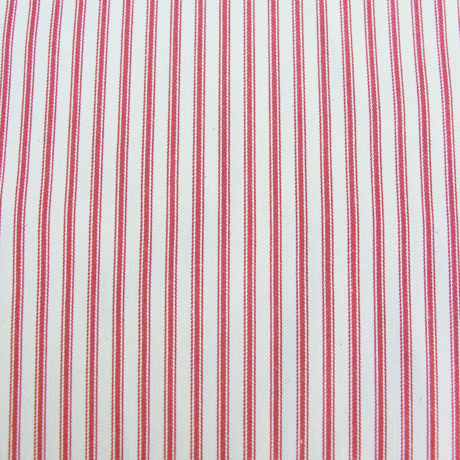 Ticking Fabric - Peony