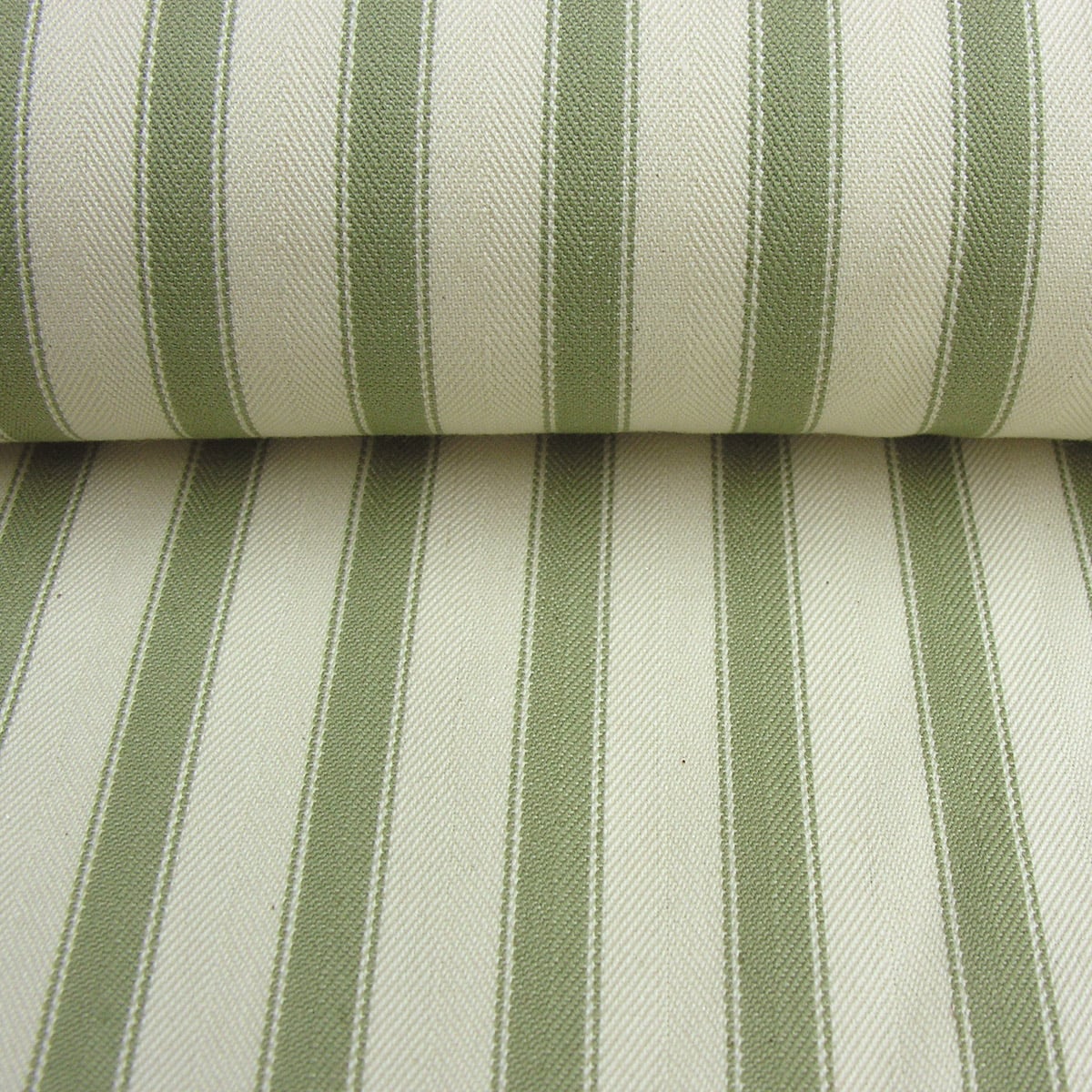 Ticking Fabric Large - Sage - Image 3