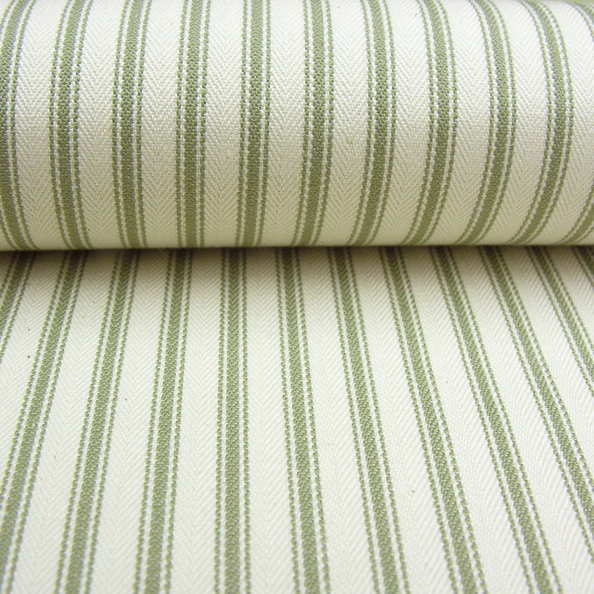Green Ticking Material