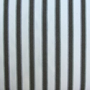 Ticking Fabric Large - Black - Image 2