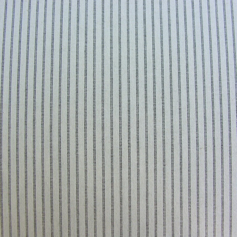 Cotton Lining Stripe - Black - Image 2