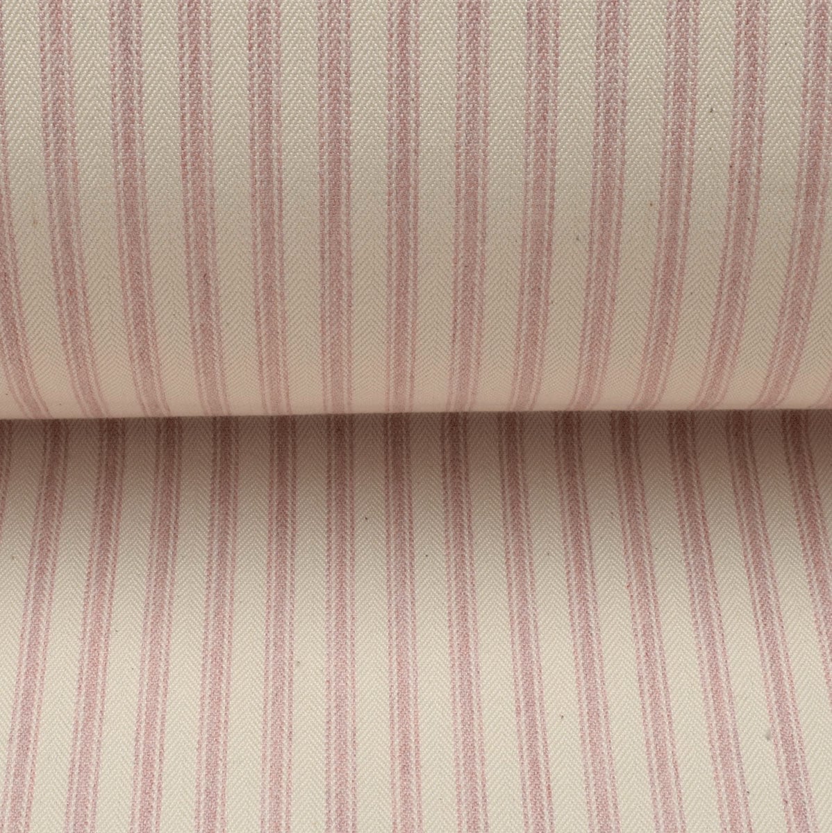 Ticking Fabric - Pink - Image 3