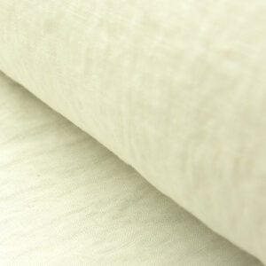 Wide Washed Linen - Off White - Image 1