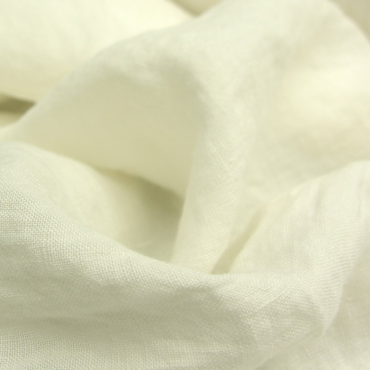 Wide Washed Linen - Off White - Image 3