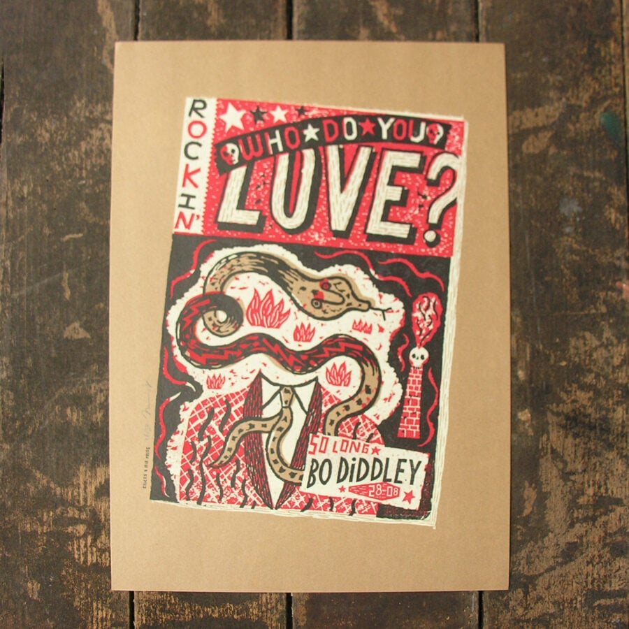So Long Bo Diddley by Jonny Hannah