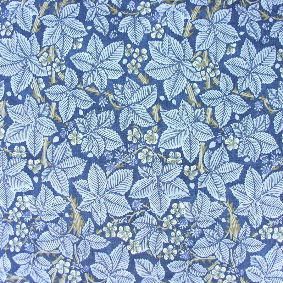 William Morris Bramble - Indigo and Mineral