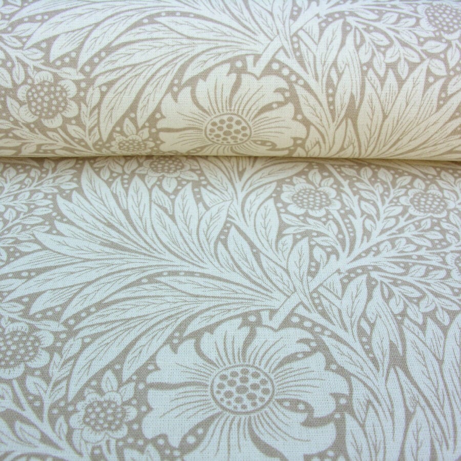William Morris Marigold - Linen and Ivory
