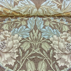 William Morris Honeysuckle & Tulip - Brown and Blue - Image 3
