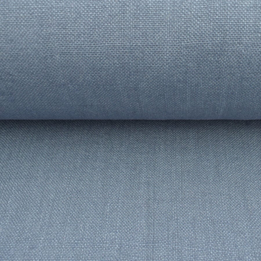 Linen Lavenham - Woad Blue