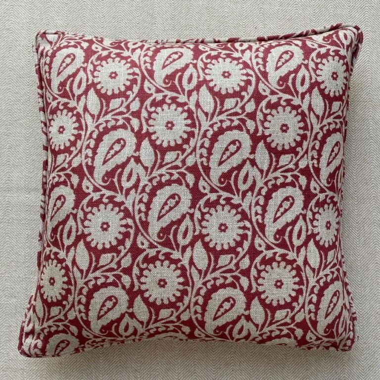 Agnes Cushion - Antique Red - Image 4
