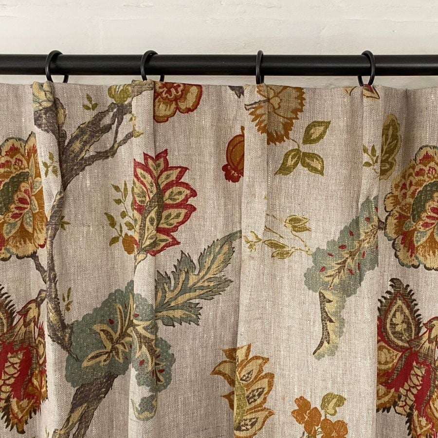 Cartridge Pleat Curtain Heading
